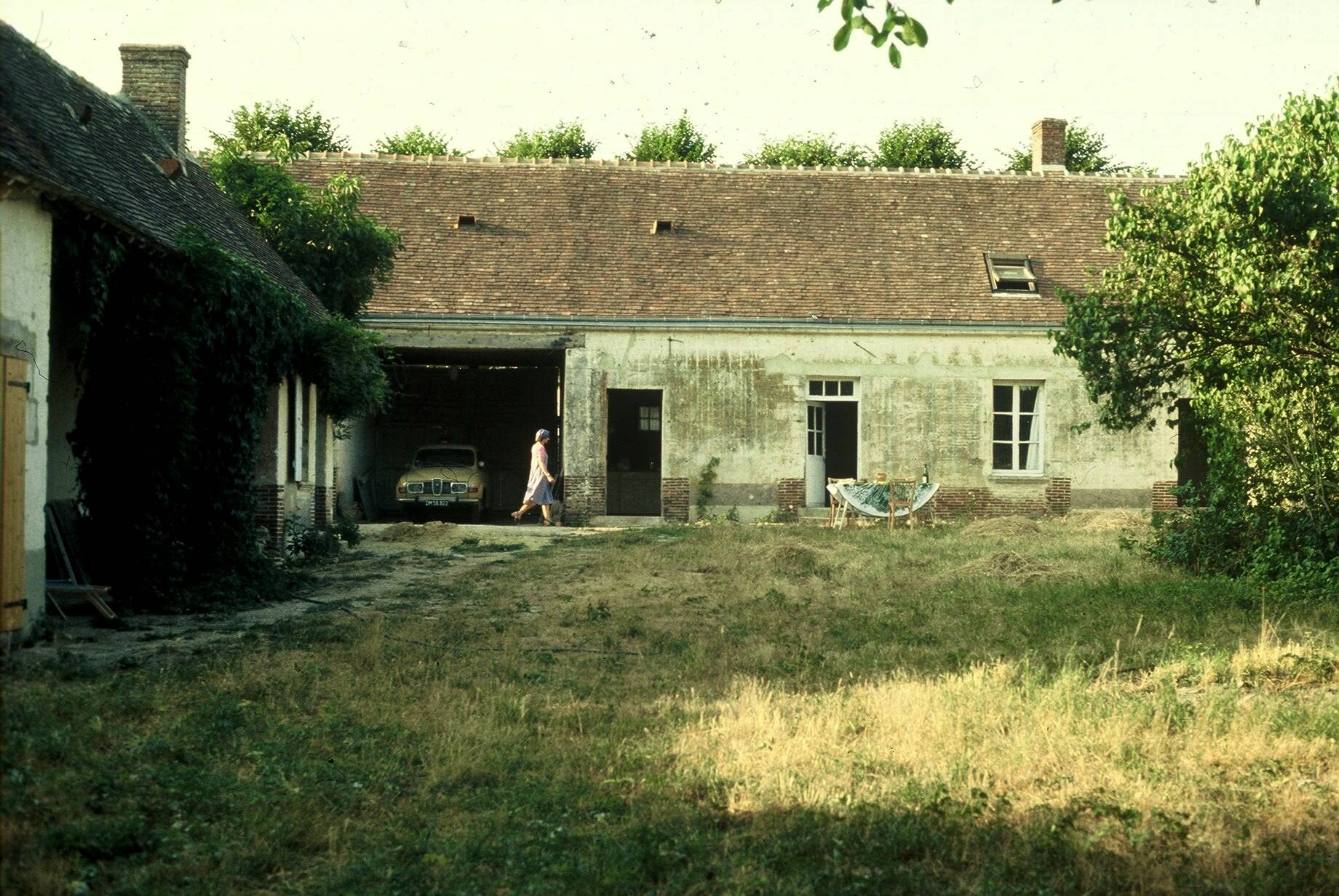 Photo du Jardin de La Petite Rochelle à sa création en 1976